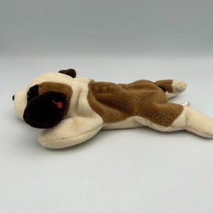 Ty Beanie Babies Collection "Bernie" Brown St. Bernard 1996 Stuffed Animal